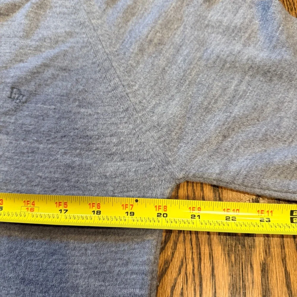 Christian Dior Monsieur Vintage 80s V-Neck Sweater Logo Orlon Large‎ Gray